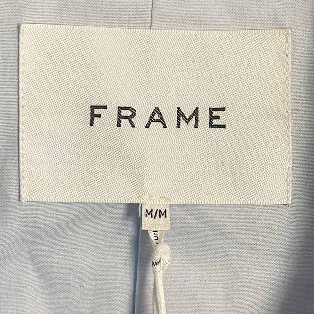 Frame Brand oversized blazer in sky blue pastel NWT. Medium - Picture 6 of 12